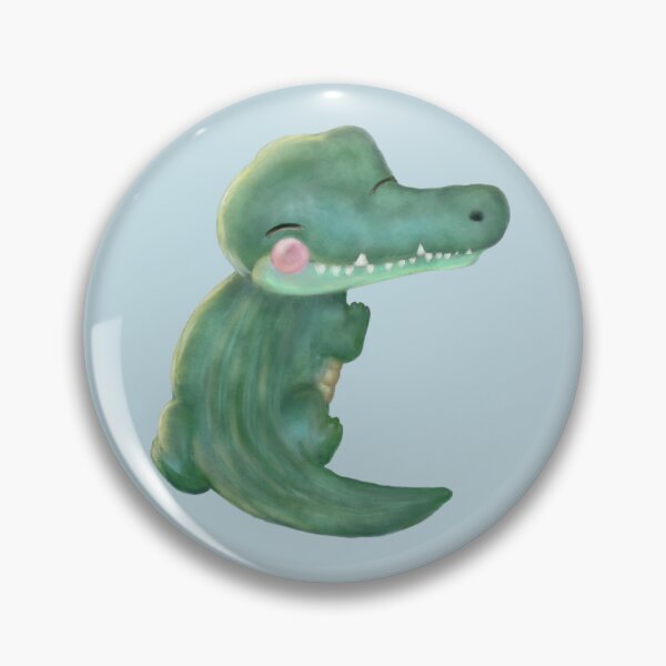 Artikelvorschau, Kleines Krokodil - Niedliches Aquarell entworfen und verkauft von LittleCloudShop.