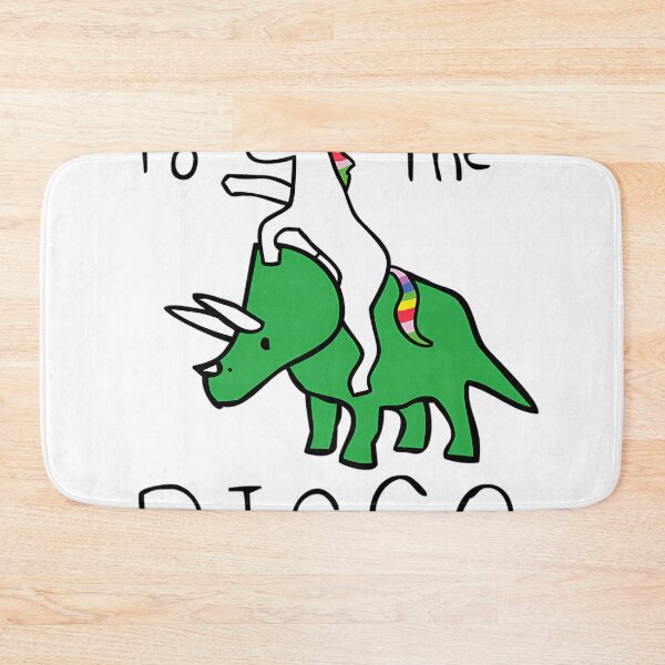 Item preview, To The Disco (Unicorn Riding Triceratops) designed and sold by Brotherconk.