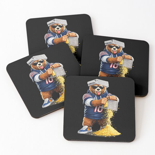 Item preview, Bear With Cheese Grater Hat And Sunglasses designed and sold by puzchresta.