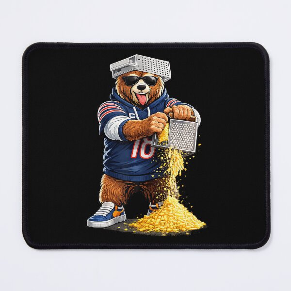 Item preview, Bear With Cheese Grater Hat And Sunglasses designed and sold by puzchresta.
