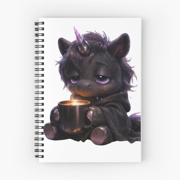 Item preview, Noctis Brew – the tired unicorn spirit designed and sold by Violet Moon Art.