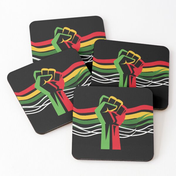 Item preview, A fist is raised, showing strength designed and sold by anytka.