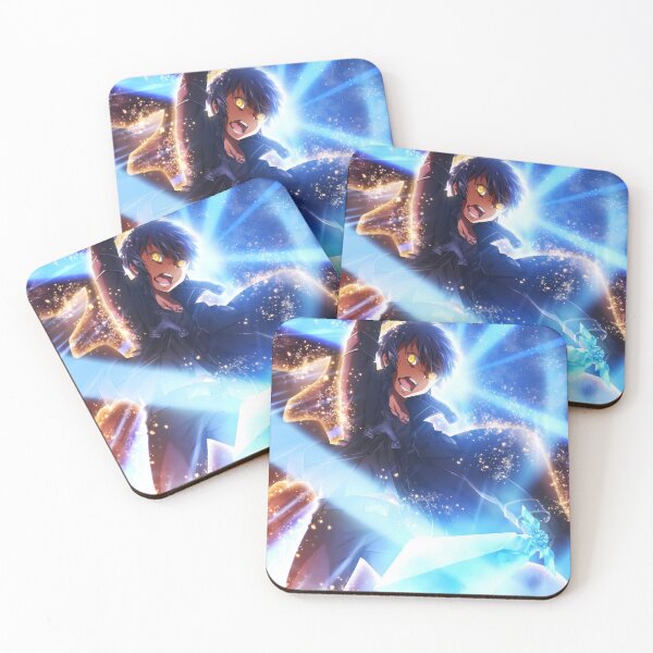 Item preview, Kirito Sword Art Online Blue Energy Glow Power designed and sold by CarlosBender.