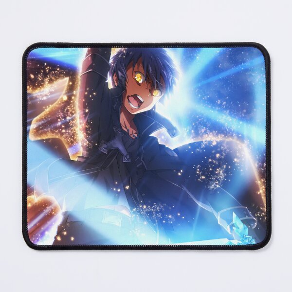 Item preview, Kirito Sword Art Online Blue Energy Glow Power designed and sold by CarlosBender.