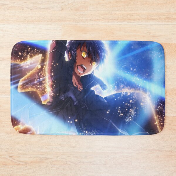 Item preview, Kirito Sword Art Online Blue Energy Glow Power designed and sold by CarlosBender.