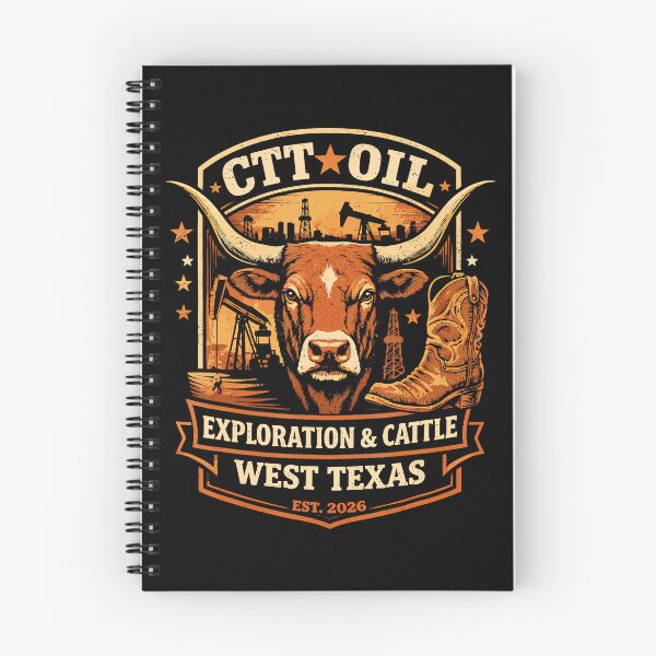 Item preview, Ctt Oil Exploration  Cattle Company Texas designed and sold by puzchresta.