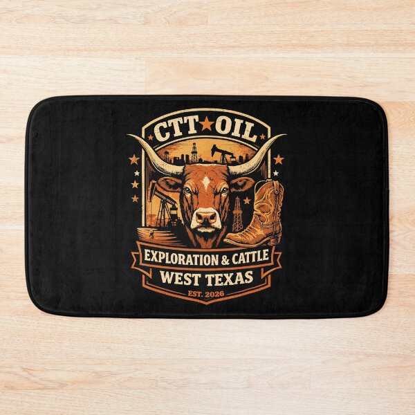 Item preview, Ctt Oil Exploration  Cattle Company Texas designed and sold by puzchresta.