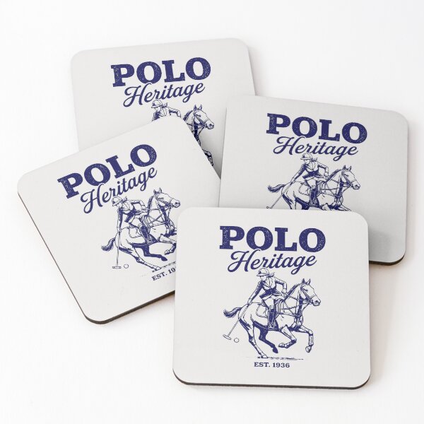 Item preview, Vintage Polo Heritage EST 1936 - Equestrian Sports Art designed and sold by SplashTastic.