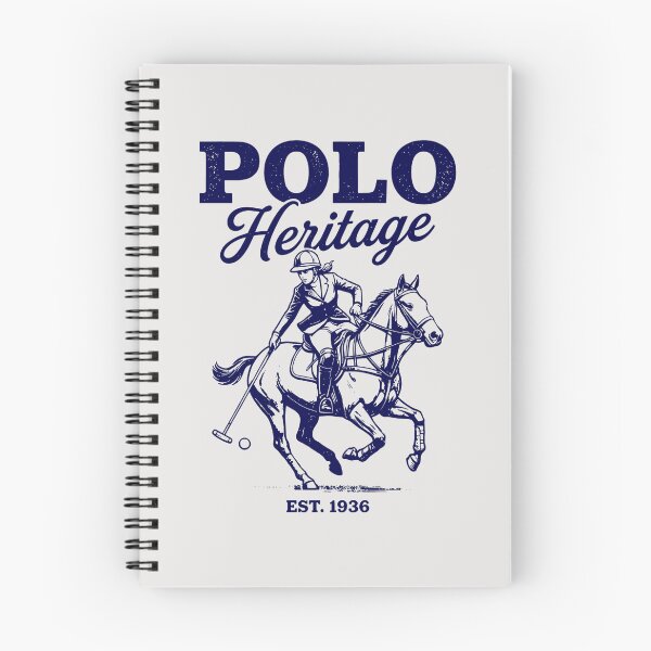 Item preview, Vintage Polo Heritage EST 1936 - Equestrian Sports Art designed and sold by SplashTastic.