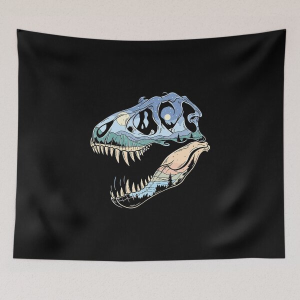 Item preview, Pastel Jurassic Skull designed and sold by Nervas.
