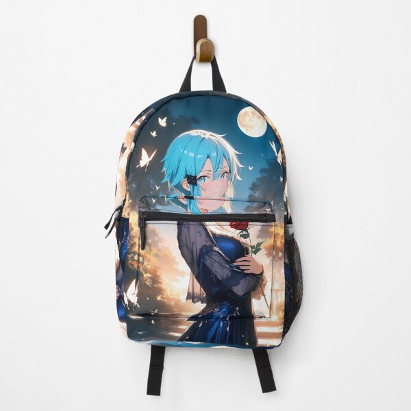 Item preview, Sinon Sword Art Online Beach Sunset Ocean Waves Wink designed and sold by CarlosBender.