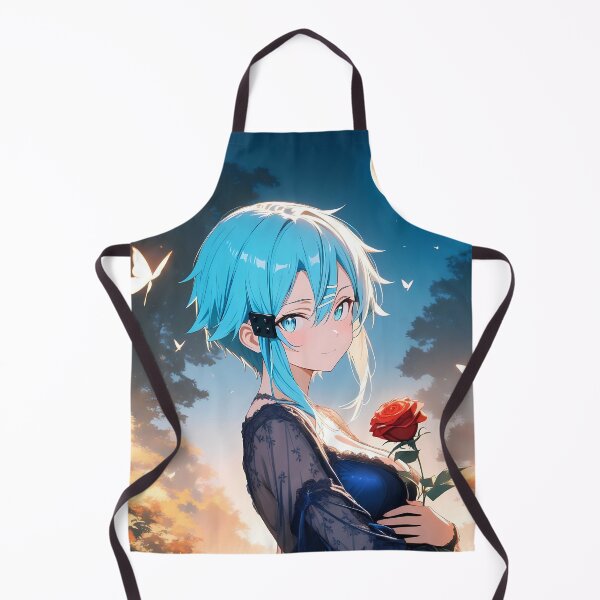 Item preview, Sinon Sword Art Online Beach Sunset Ocean Waves Wink designed and sold by CarlosBender.