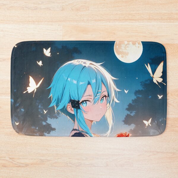 Item preview, Sinon Sword Art Online Beach Sunset Ocean Waves Wink designed and sold by CarlosBender.