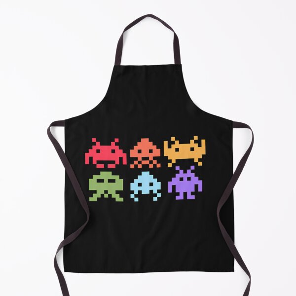 Item preview, Space Invaders Pixel Art Rainbow Aliens designed and sold by Sagittaria13.