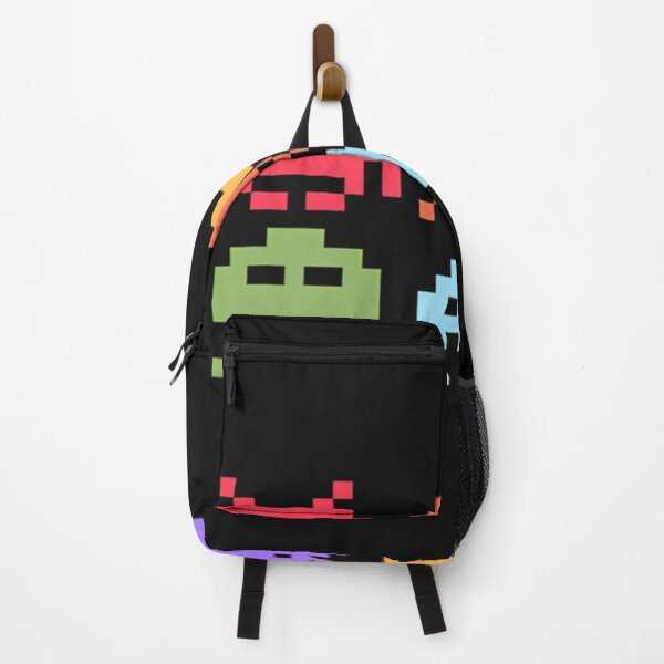 Item preview, Space Invaders Pixel Art Rainbow Aliens designed and sold by Sagittaria13.