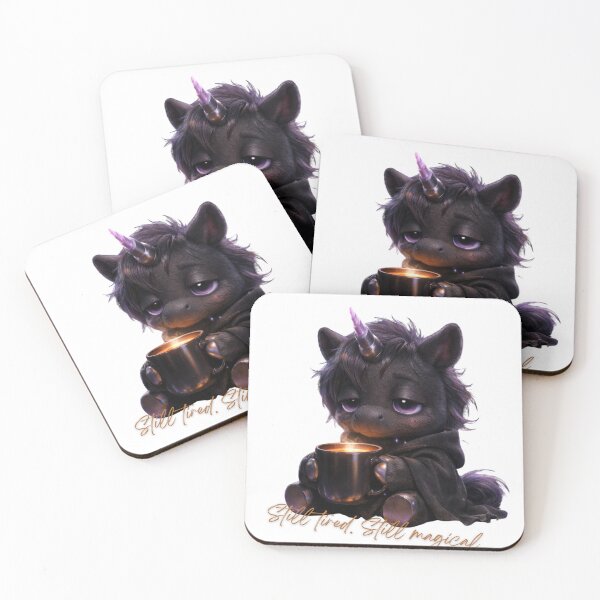 Item preview, Still tired. Still magical. designed and sold by Violet Moon Art.