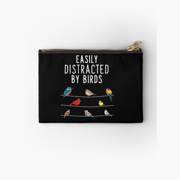 Item preview,  Easily Distracted By Birds Birthday Gift For Bird Lovers Birdwatcher  Ornithologist designed and sold by Sagittaria13.