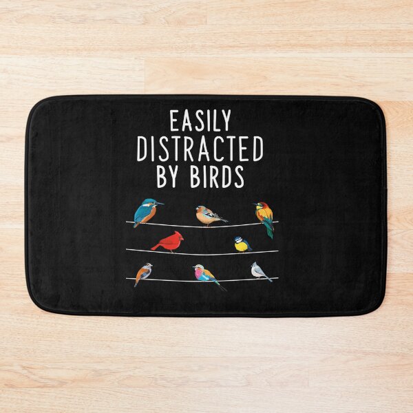 Item preview,  Easily Distracted By Birds Birthday Gift For Bird Lovers Birdwatcher  Ornithologist designed and sold by Sagittaria13.