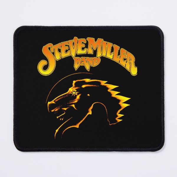 Item preview, Head Horse Silhouette With Rock Band Typography Stevemiller Band designed and sold by Brotherconk.
