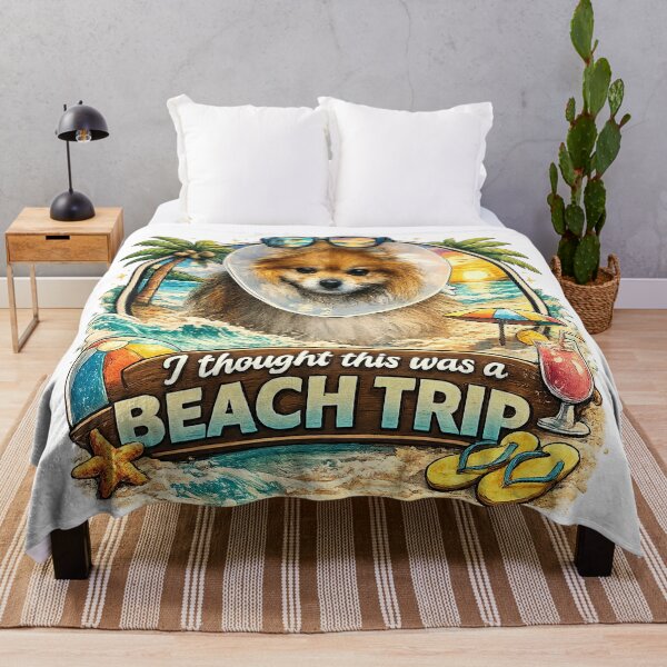 Item preview, Upset Pomeranian Vet Trip designed and sold by StrayaDesign.