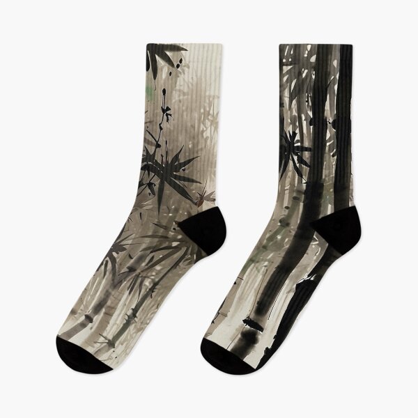 Item preview, Sumi-e Bamboo Forest – Japanese Minimalist designed and sold by Glitchart66.