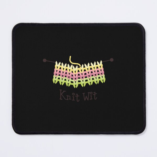Item preview, Knit Wit Yarn Humor designed and sold by atsfttwyuk94.