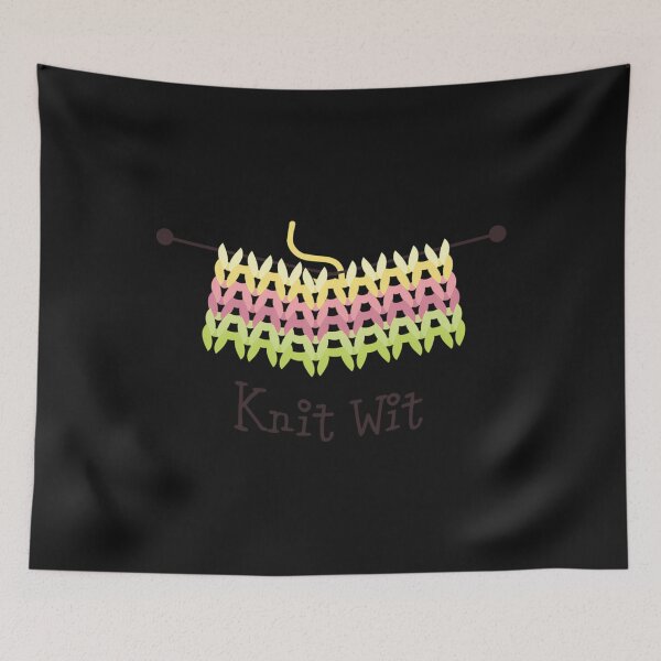 Item preview, Knit Wit Yarn Humor designed and sold by atsfttwyuk94.