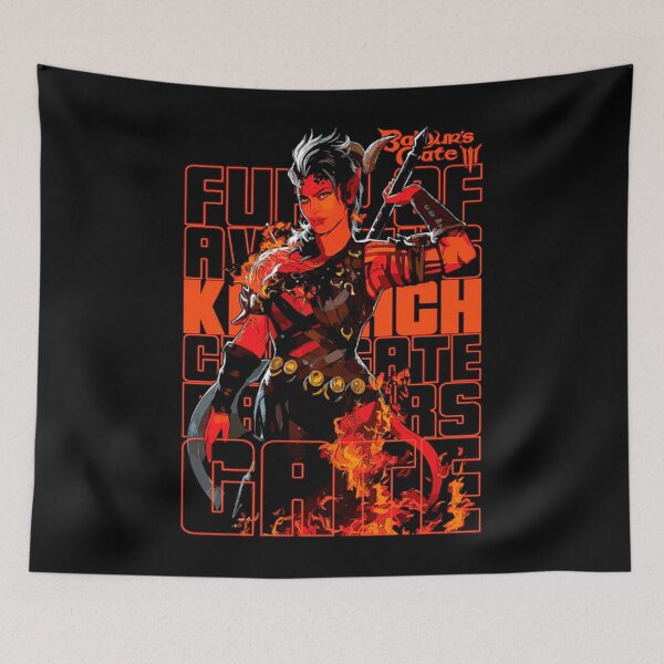 Item preview, Karlach designed and sold by El Hermano Gym.
