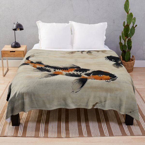 Item preview, Sumi-e Koi Fish – Japanese Zen designed and sold by Glitchart66.