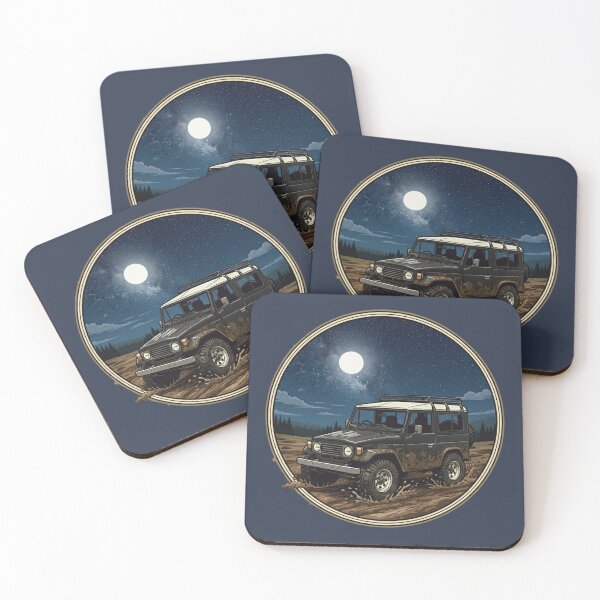 Item preview, Midnight Moonlit Off-Road Trek designed and sold by xofi.