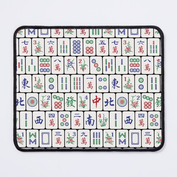 Item preview, Traditional Mahjong Tiles In Neat Pattern Version 2 designed and sold by teeworthy.