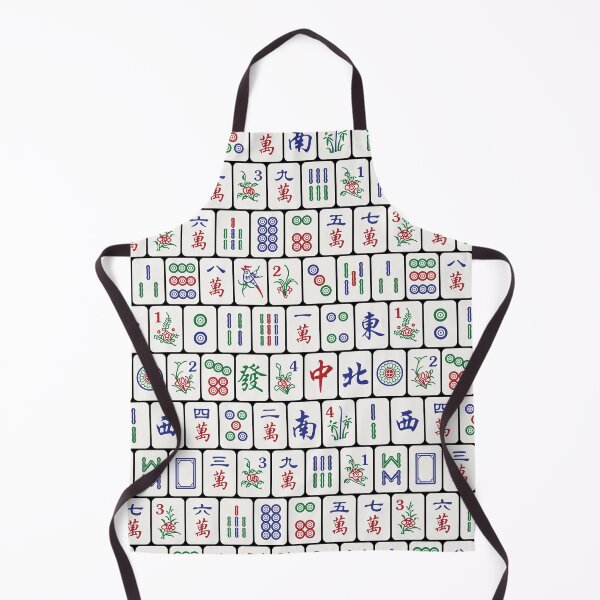 Item preview, Traditional Mahjong Tiles In Neat Pattern Version 2 designed and sold by teeworthy.