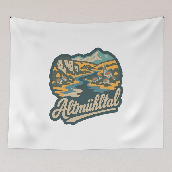 Item preview, Altmuehltal Bavaria Franconia Nature Landscape designed and sold by Boogosh.