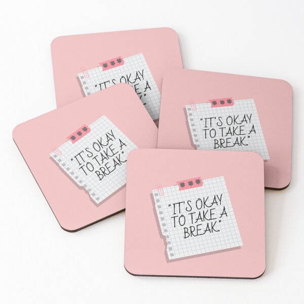 Item preview, "It's Okay to Take a Break" - Inspirational Quote Design designed and sold by OmCollections.