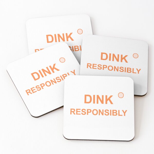 Item preview, Dink Responsibly | Funny Pickleball Humor designed and sold by Mikidesign1988.