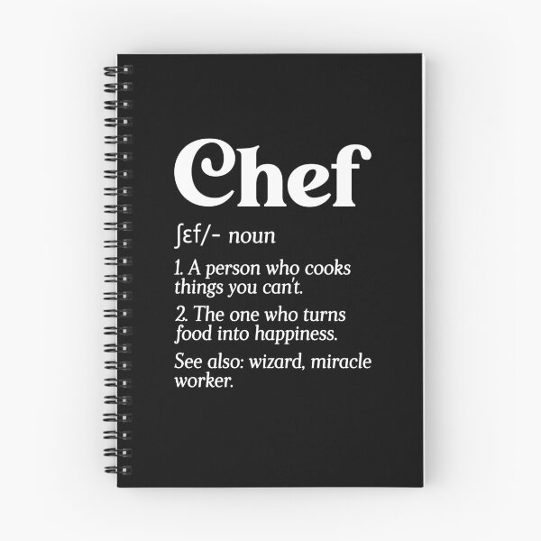 Item preview, Funny Chef Definition Head Chef Baker Restaurant Cafe Cook designed and sold by farhanhafeez.
