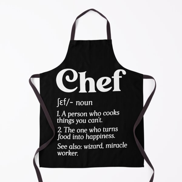 Item preview, Funny Chef Definition Head Chef Baker Restaurant Cafe Cook designed and sold by farhanhafeez.