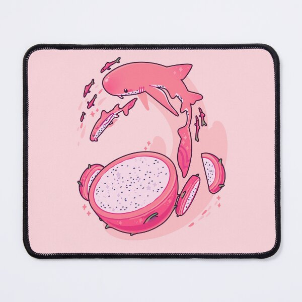 Item preview, Dragonfruit Shark illustration designed and sold by SilAchan.