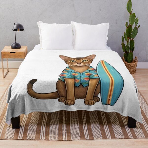 Item preview, Surfer Cat Hawaii designed and sold by k3rstman1.
