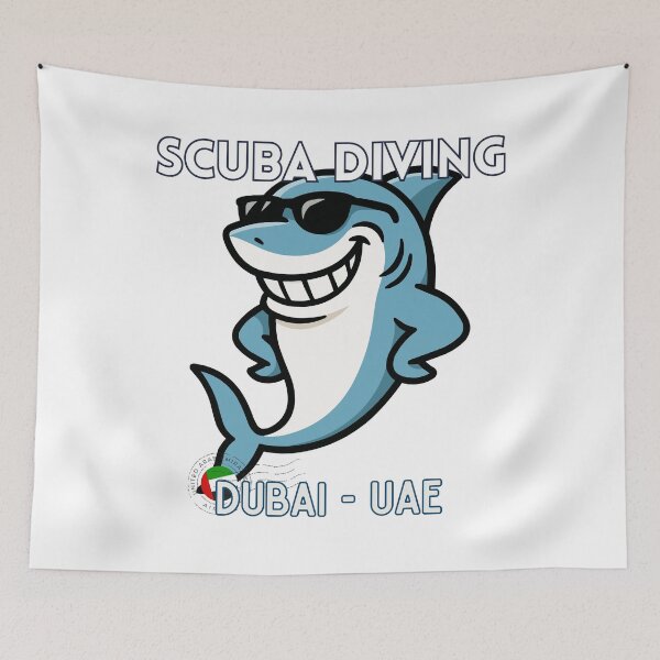 Item preview, Scuba Diving in Dubai - UAE designed and sold by FlyingTreg.