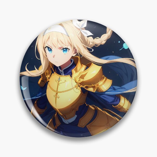 Item preview, Alice Zuberg Sword Art Online Magic Butterflies Gold Armor designed and sold by CarlosBender.