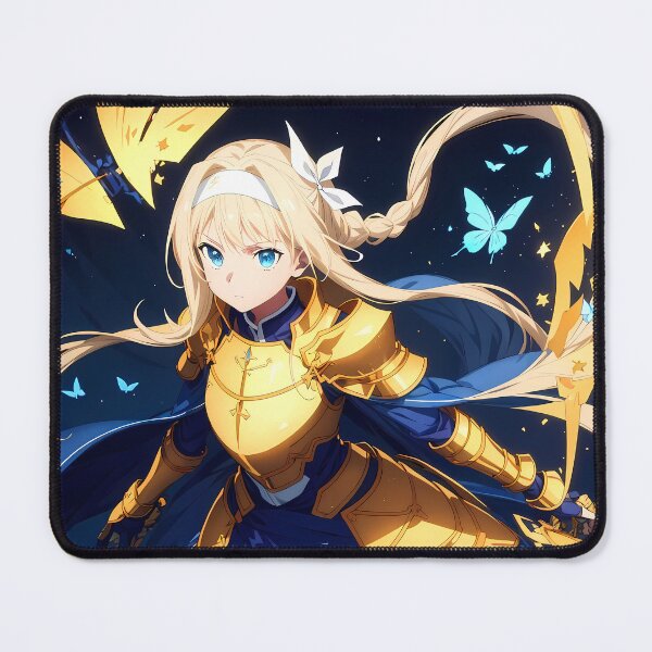 Item preview, Alice Zuberg Sword Art Online Magic Butterflies Gold Armor designed and sold by CarlosBender.
