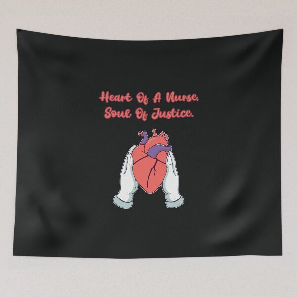Item preview, Nurse Heart Soul of Justice Forensic Design designed and sold by Repulsiveblock.