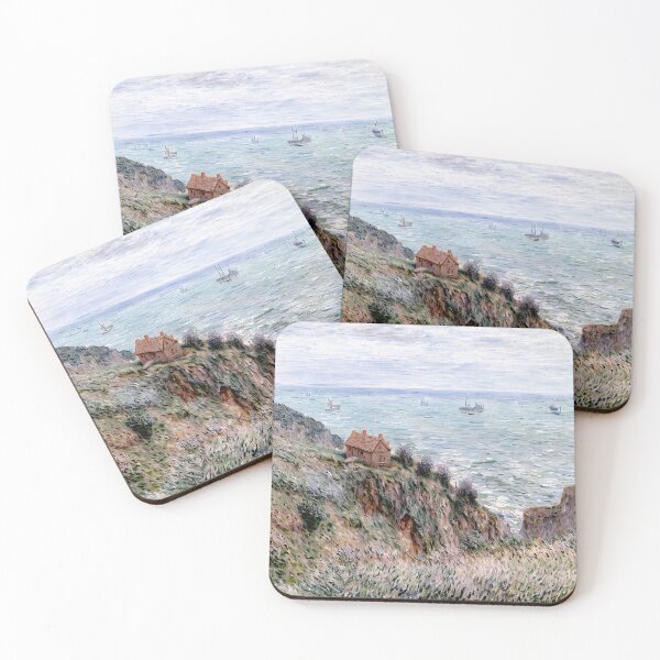 Item preview, Cabin of the Customs Watch - A Coastal Haven Amidst Nature's Majesty designed and sold by artdesignsnow.