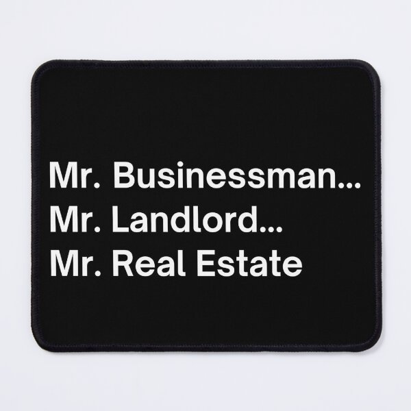 Item preview, Mr. Businessman Mr. Landlord Mr. Real Estate Heated Rivalry Quote designed and sold by SWETA HALDER.