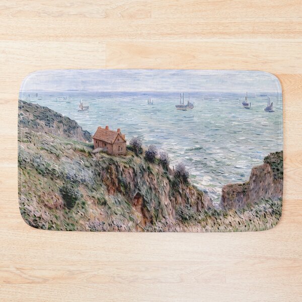 Item preview, Cabin of the Customs Watch - A Coastal Haven Amidst Nature's Majesty designed and sold by artdesignsnow.
