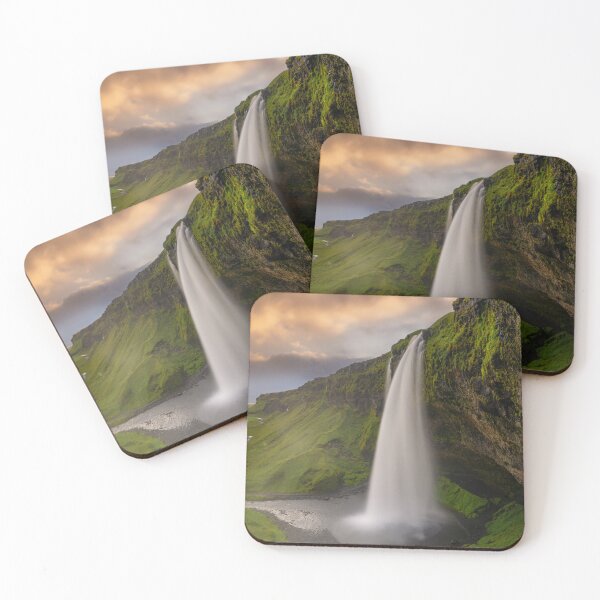 Item preview, Seljalandsfoss Sunrise III designed and sold by DiFigianoPhoto.