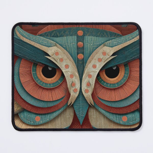 Item preview, Colorful owl with details designed and sold by anytka.