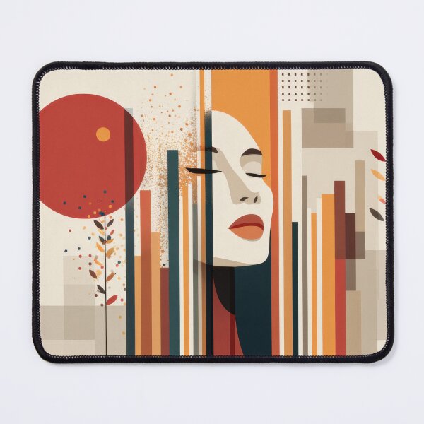 Item preview, Art of a woman with abstract shapes designed and sold by anytka.
