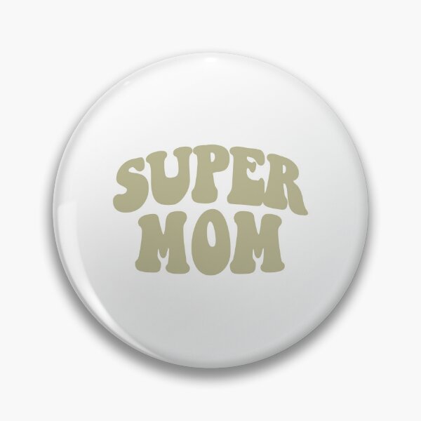 Item preview, SUPER MOM green designed and sold by hejlele.